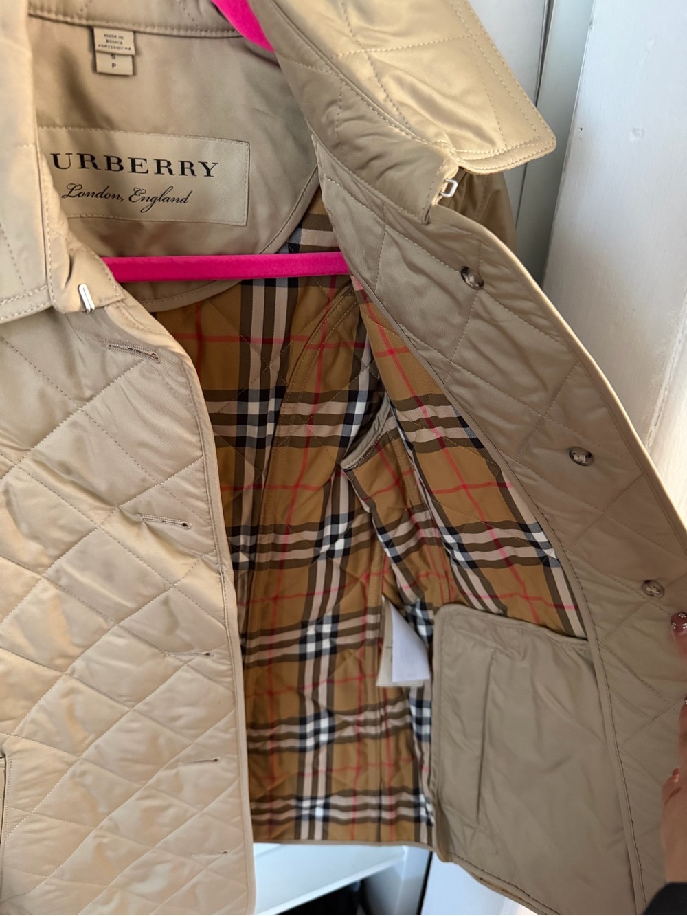 Burberry Quilted Jacket - Picture 9 of 10